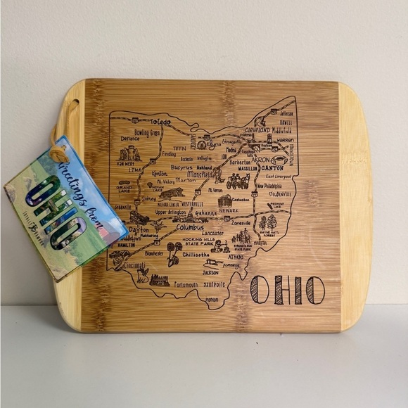 Totally Bamboo Other - NWT Ohio Bamboo Cutting Board